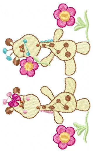 Giraffe embroidery design - Animal embroidery designs machine embroidery pattern - boy embroidery file girl embroidery - filled design pes Marcia Embroidery