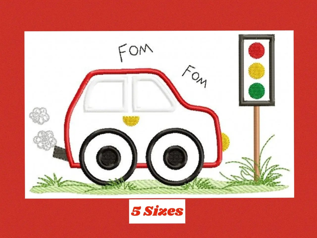 Car embroidery designs - Vehicle embroidery design machine embroidery pattern - automobile embroidery file - car applique design baby boy Marcia Embroidery