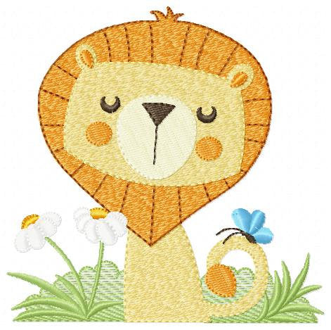 Lion embroidery designs - Lioness embroidery design machine embroidery pattern - Animal embroidery file lion - boy and girl digital download