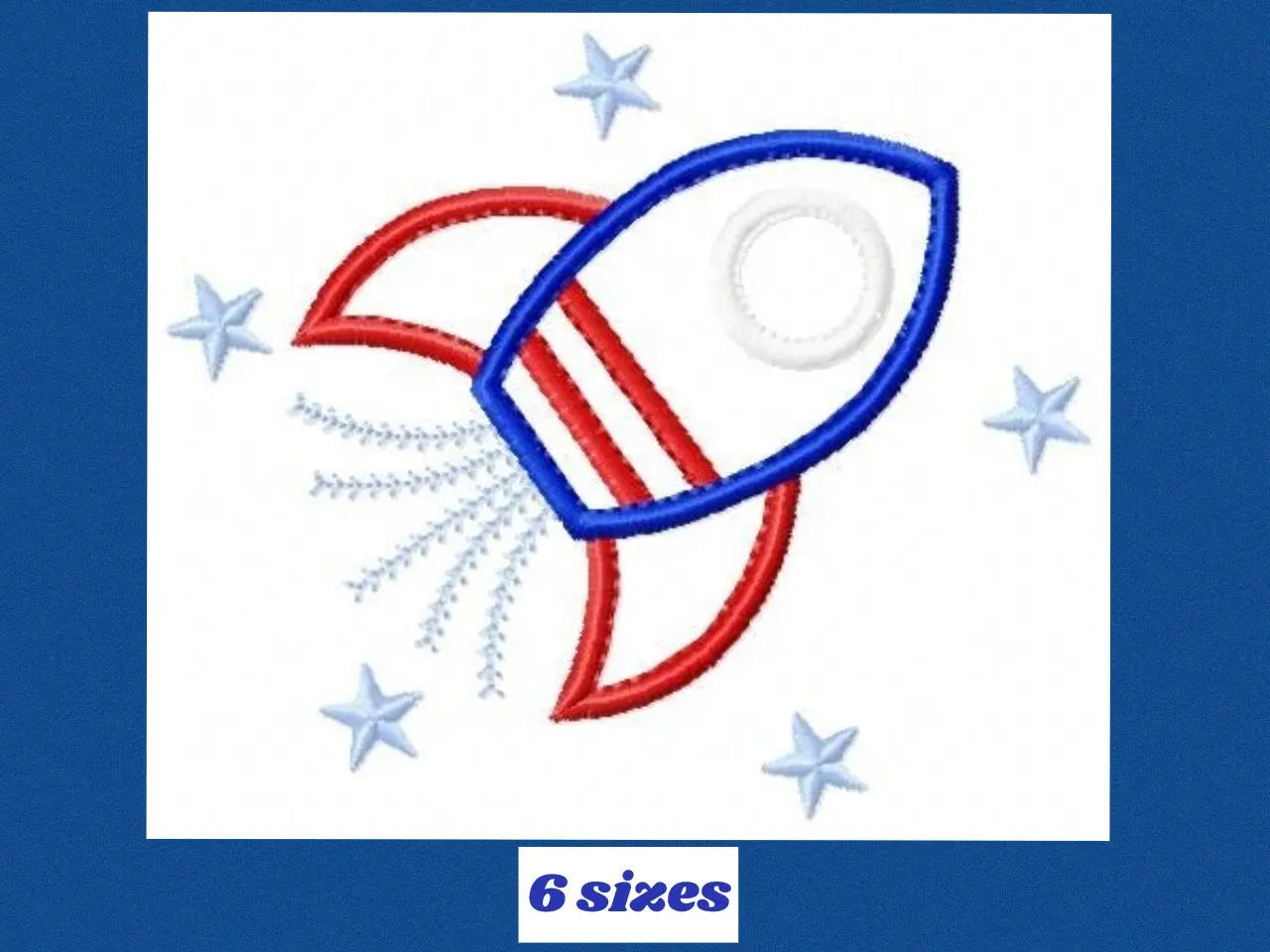Rocket embroidery designs - Boy embroidery design machine embroidery pattern - Astronaut design Space embroidery file - Rocket applique pes Marcia Embroidery