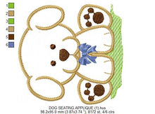 Load image into Gallery viewer, Dogs embroidery designs - Dog embroidery design machine embroidery pattern - Puppy embroidery file kid embroidery dog applique design pes
