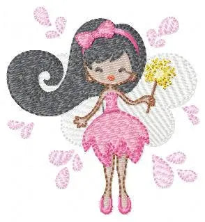 Tooth Fairy embroidery designs - Fairy godmother embroidery design machine embroidery pattern - fairy design Baby girl embroidery file pixie Marcia Embroidery
