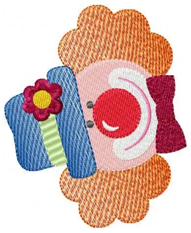 Circus Clown embroidery designs - Clown with funny hat machine embroidery pattern - Baby Boy file - Instant digital download pes jef dst hus Marcia Embroidery