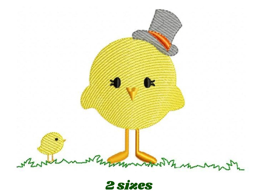 Baby Chick embroidery designs - Chicken embroidery design machine embroidery pattern - baby boy embroidery file - instant digital download