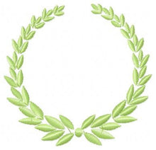 Load image into Gallery viewer, Laurel embroidery designs - Monogram embroidery design machine embroidery pattern - Monogram Frame embroidery file - laurel wreath design
