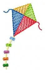 Kite embroidery designs - Baby Boy toy machine embroidery pattern - Kid toy embroidery file - Sky flying kites - Instant digital download Marcia Embroidery