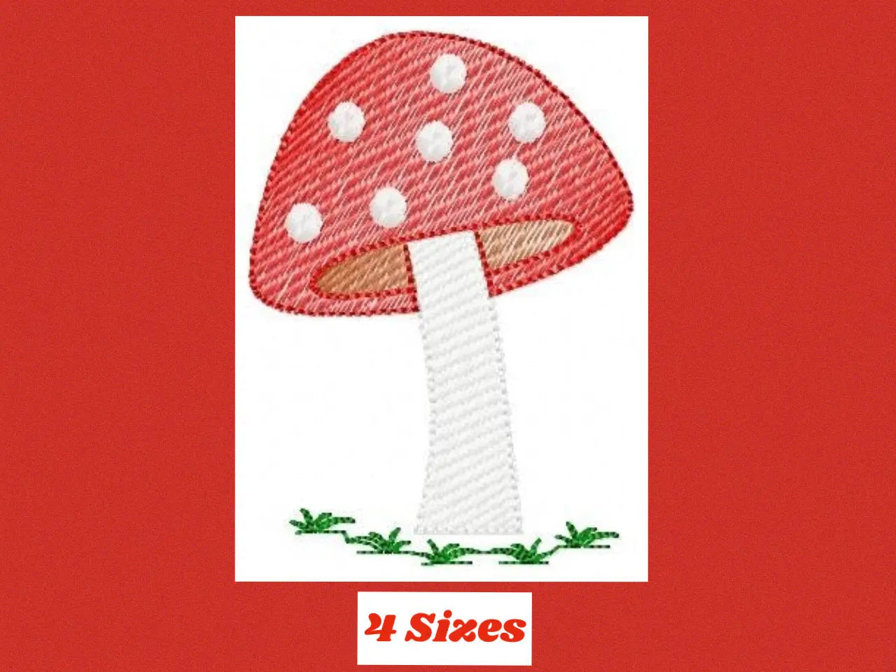 Mushroom embroidery designs - Toad machine embroidery pattern - Fairytale Forest Garden file - Instant digital download pes jef dst hus vp3 Marcia Embroidery