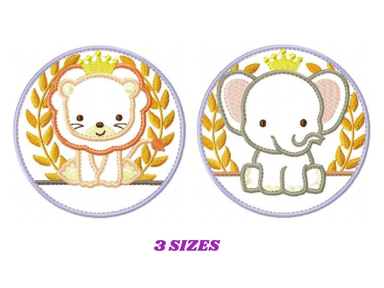 Safari embroidery designs - Animals embroidery design machine embroidery pattern - Lion embroidery file elephant embroidery embroidery boys