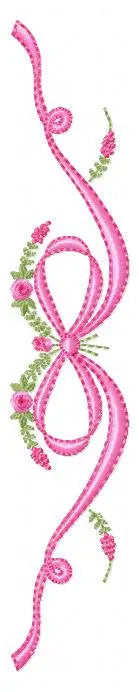 Lace with flowers embroidery designs - Bow Tie embroidery design machine embroidery pattern - Baby girl embroidery file - Lace embroidery Marcia Embroidery