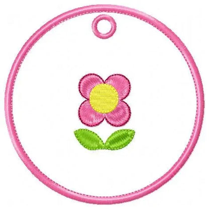 Tags embroidery designs - Tag embroidery design machine embroidery pattern - Baby Girl embroidery - School Luggage Baggage embroidery file Marcia Embroidery