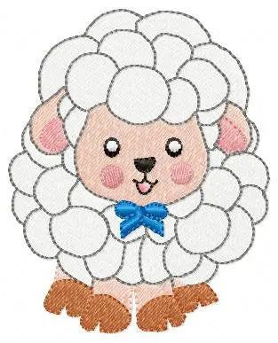 Sheep embroidery design - Lamb embroidery designs machine embroidery pattern - baby boy embroidery file - newborn embroidery sheep design Marcia Embroidery
