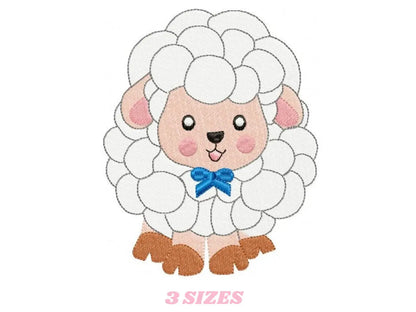 Sheep embroidery design - Lamb embroidery designs machine embroidery pattern - baby boy embroidery file - newborn embroidery sheep design Marcia Embroidery