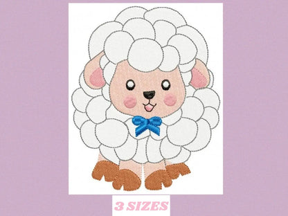 Sheep embroidery design - Lamb embroidery designs machine embroidery pattern - baby boy embroidery file - newborn embroidery sheep design Marcia Embroidery