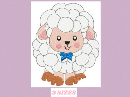 Sheep embroidery design - Lamb embroidery designs machine embroidery pattern - baby boy embroidery file - newborn embroidery sheep design Marcia Embroidery