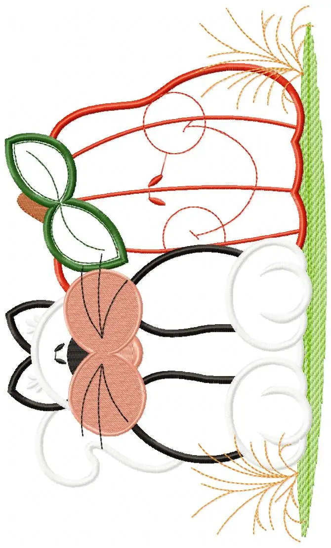 Cat embroidery design - Animal embroidery designs machine embroidery pattern - Farm embroidery file - cat applique design digital download Marcia Embroidery