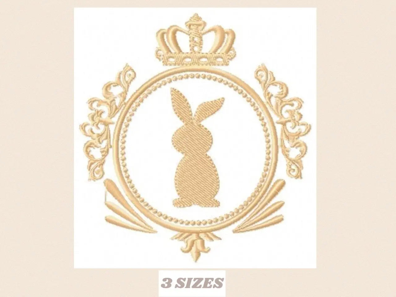 Bunny embroidery design - Rabbit embroidery designs machine embroidery pattern - baby embroidery file - Frame wreath embroidery Monogram Marcia Embroidery