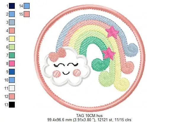 Tags embroidery designs - School Tag embroidery design machine embroidery pattern - Key chain embroidery - Stamp Baggage - instant download Marcia Embroidery