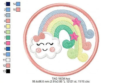 Tags embroidery designs - School Tag embroidery design machine embroidery pattern - Key chain embroidery - Stamp Baggage - instant download Marcia Embroidery