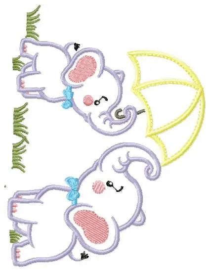 Elephant embroidery designs - Safari embroidery design machine embroidery pattern - Animal embroidery file - baby boy applique design  kids Marcia Embroidery