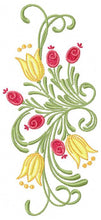 Load image into Gallery viewer, Flowers embroidery designs - Flower embroidery design machine embroidery pattern - rose embroidery file - floral roses tulip embroidery
