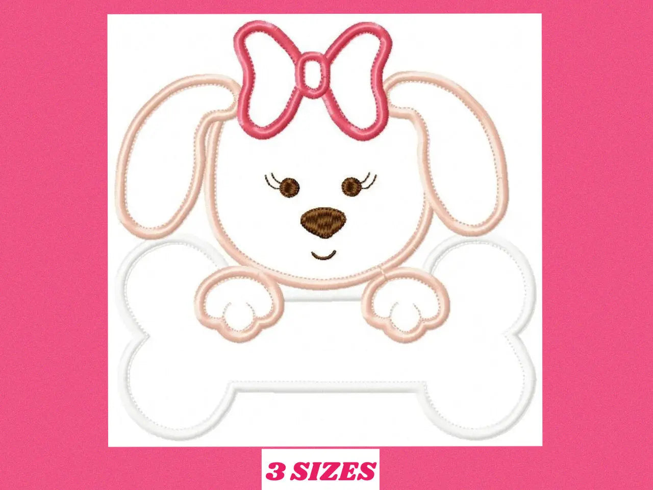 Dogs embroidery designs - Dog embroidery design machine embroidery pattern - puppy embroidery file - girl embroidery dog applique design Marcia Embroidery