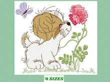 Laden Sie das Bild in den Galerie-Viewer, Dogs embroidery designs - Pet embroidery design machine embroidery pattern - puppy embroidery file - kid baby boy embroidery dog design
