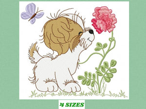 Dogs embroidery designs - Pet embroidery design machine embroidery pattern - puppy embroidery file - kid baby boy embroidery dog design