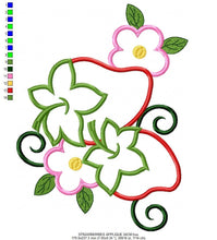 Laden Sie das Bild in den Galerie-Viewer, Strawberry embroidery designs - Fruit embroidery design machine embroidery pattern - Kitchen embroidery file - Strawberry applique design
