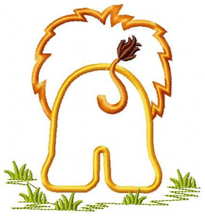 Lion embroidery designs - Safari embroidery design machine embroidery pattern - Animal embroidery file - lion applique design lion pattern