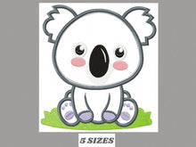 Laden Sie das Bild in den Galerie-Viewer, Koala embroidery design - Baby boy embroidery designs machine embroidery pattern - koala applique design - baby newborn layette kids pes
