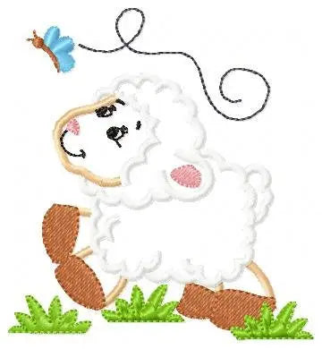 Sheep embroidery design - Lamb embroidery designs machine embroidery pattern - baby boy embroidery file - newborn embroidery sheep applique Marcia Embroidery