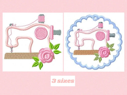 Sewing embroidery designs - Singer embroidery design machine embroidery pattern - sewing machine applique design - sewing pattern pes jef Marcia Embroidery