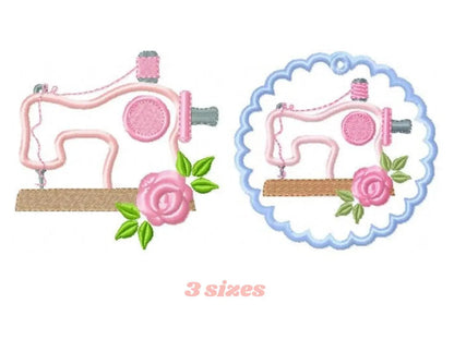 Sewing embroidery designs - Singer embroidery design machine embroidery pattern - sewing machine applique design - sewing pattern pes jef Marcia Embroidery