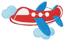 Load image into Gallery viewer, Plane embroidery designs - Airplane embroidery design machine embroidery pattern - Baby boy embroidery file - transport instant download
