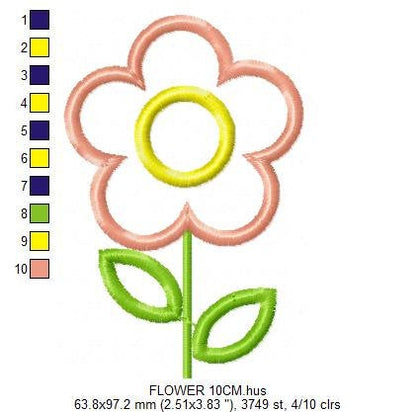 Tree embroidery designs - Flower embroidery design machine embroidery pattern - Butterfly embroidery file - Sheep embroidery applique design