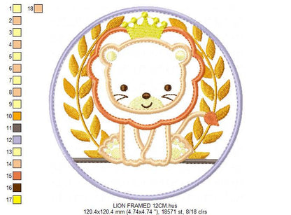 Safari embroidery designs - Animals embroidery design machine embroidery pattern - Lion embroidery file elephant embroidery embroidery boys