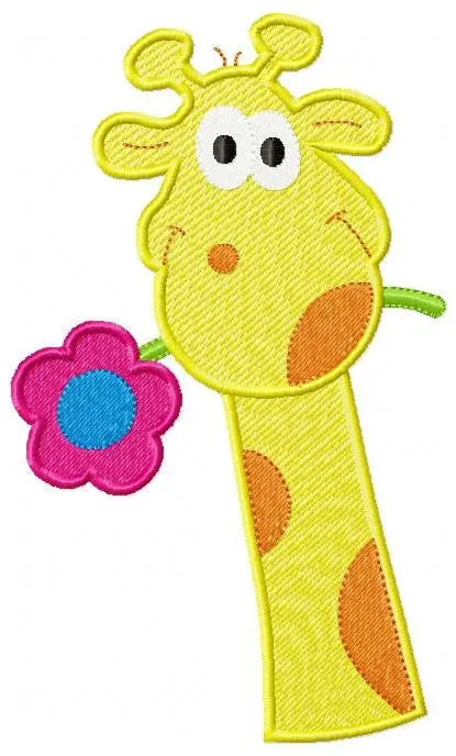 Giraffe embroidery design - Animal embroidery designs machine embroidery pattern - kid boy embroidery file - baby girl embroidery newborn Marcia Embroidery
