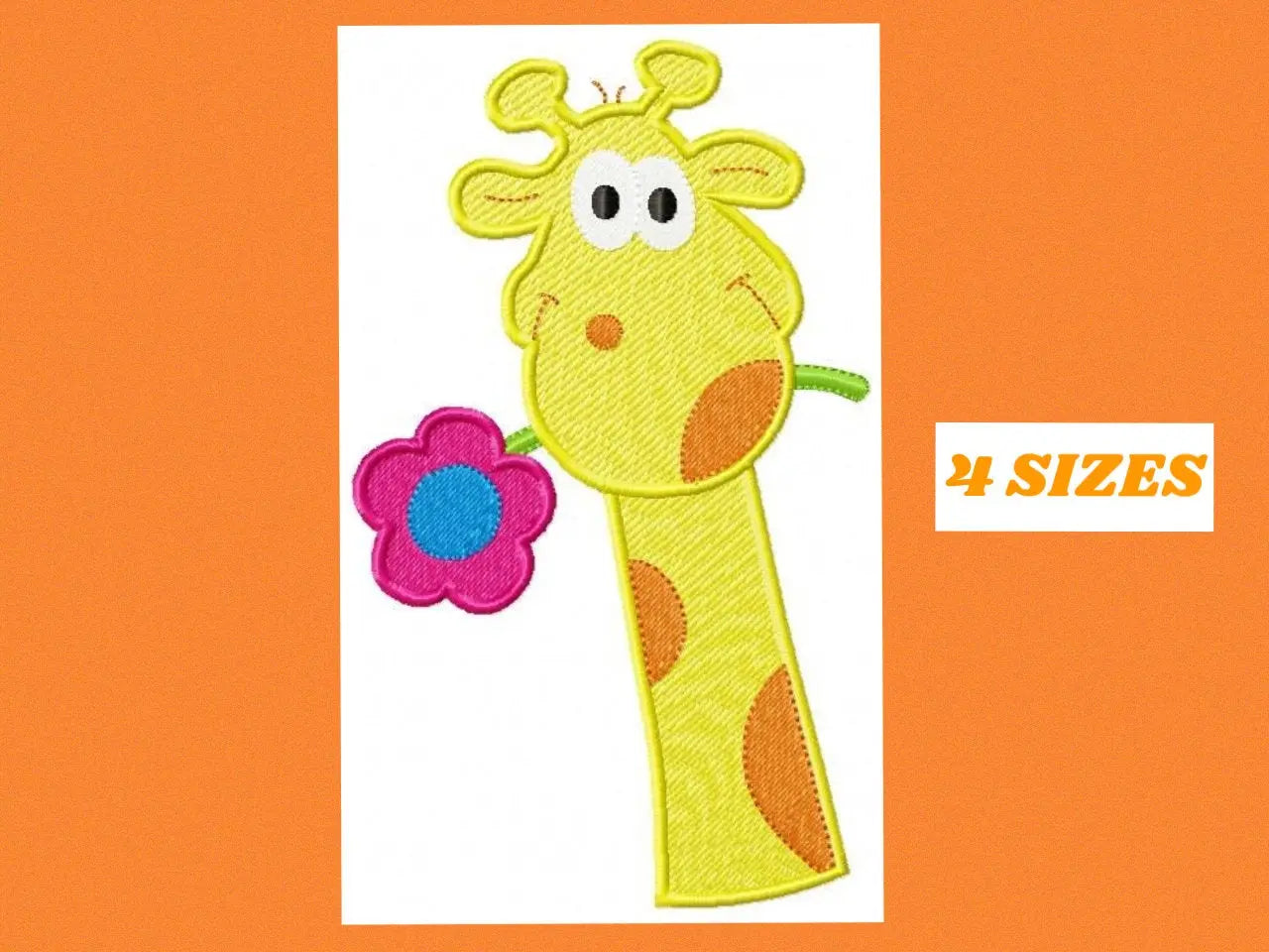 Giraffe embroidery design - Animal embroidery designs machine embroidery pattern - kid boy embroidery file - baby girl embroidery newborn Marcia Embroidery
