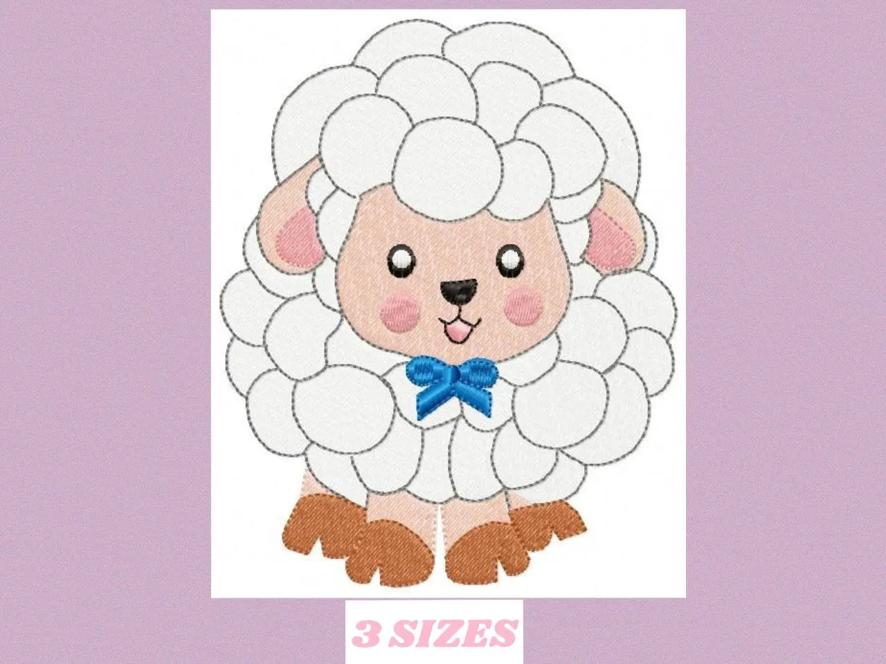 Sheep embroidery design - Lamb embroidery designs machine embroidery pattern - baby boy embroidery file - newborn embroidery sheep design Marcia Embroidery