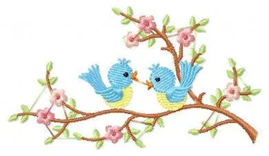 Bird embroidery designs - Birds embroidery design machine embroidery pattern - instant download - baby girl embroidery file instant downlaod Marcia Embroidery