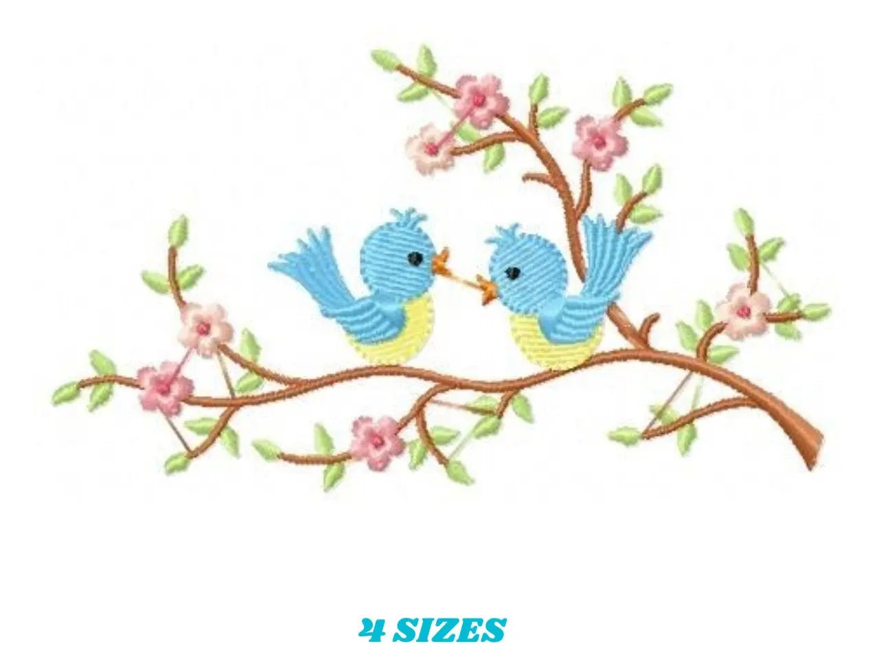 Bird embroidery designs - Birds embroidery design machine embroidery pattern - instant download - baby girl embroidery file instant downlaod Marcia Embroidery