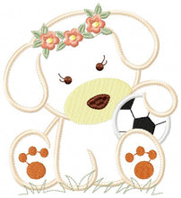 Carica l&#39;immagine nel visualizzatore di Gallery, Dogs embroidery designs - Dog embroidery design machine embroidery pattern - Puppy embroidery file - female dog applique design pet design
