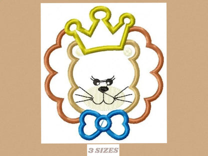 Lion embroidery designs - Lion King embroidery design machine embroidery pattern - Animal embroidery file - lion applique instant download Marcia Embroidery