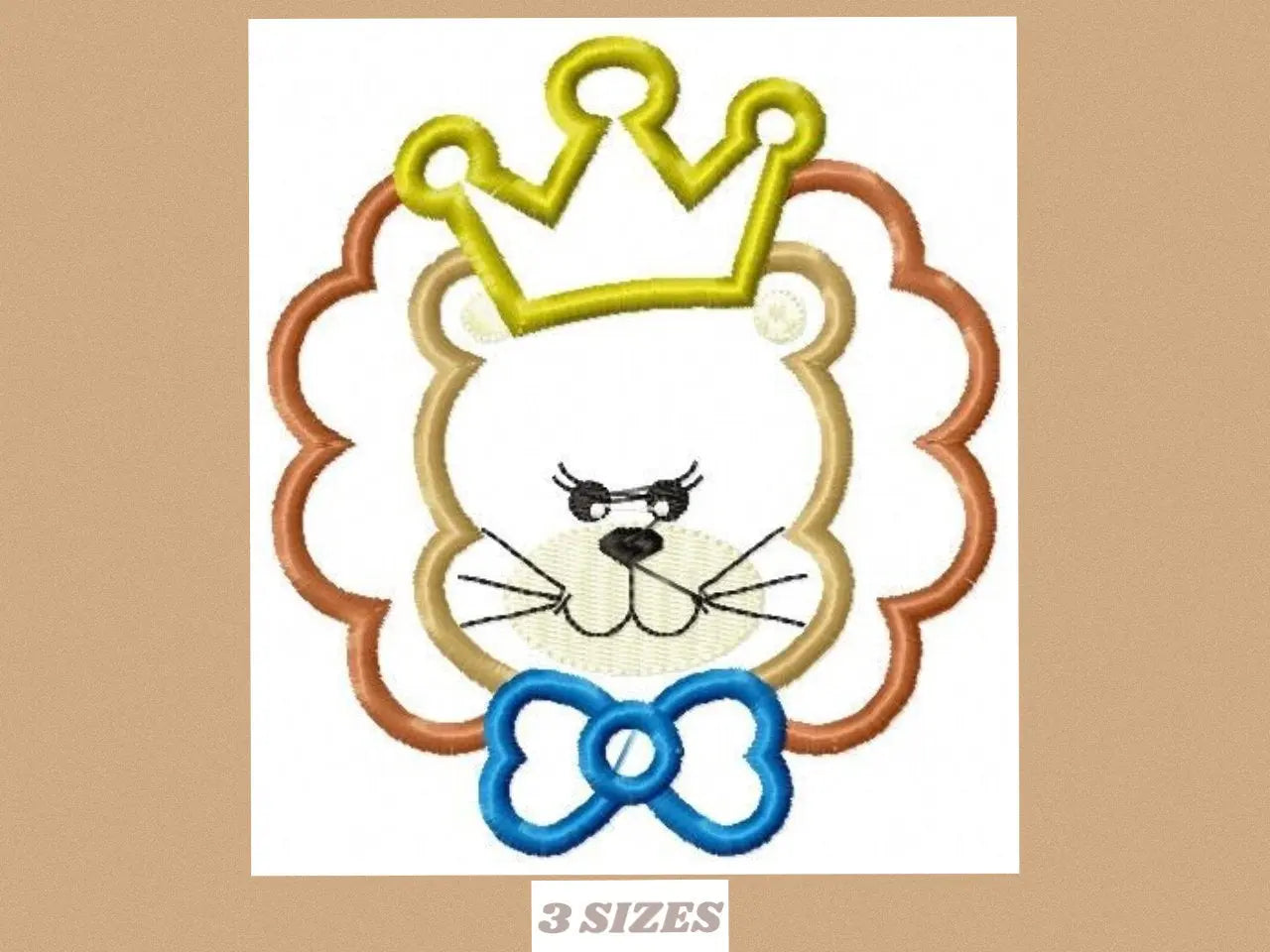 Lion embroidery designs - Lion King embroidery design machine embroidery pattern - Animal embroidery file - lion applique instant download Marcia Embroidery