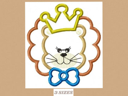Lion embroidery designs - Lion King embroidery design machine embroidery pattern - Animal embroidery file - lion applique instant download Marcia Embroidery