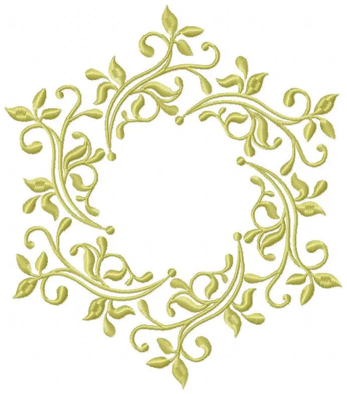 Frame embroidery designs - Monogram embroidery design machine embroidery pattern - Wreath embroidery - girl embroidery tea towel embroidery Marcia Embroidery