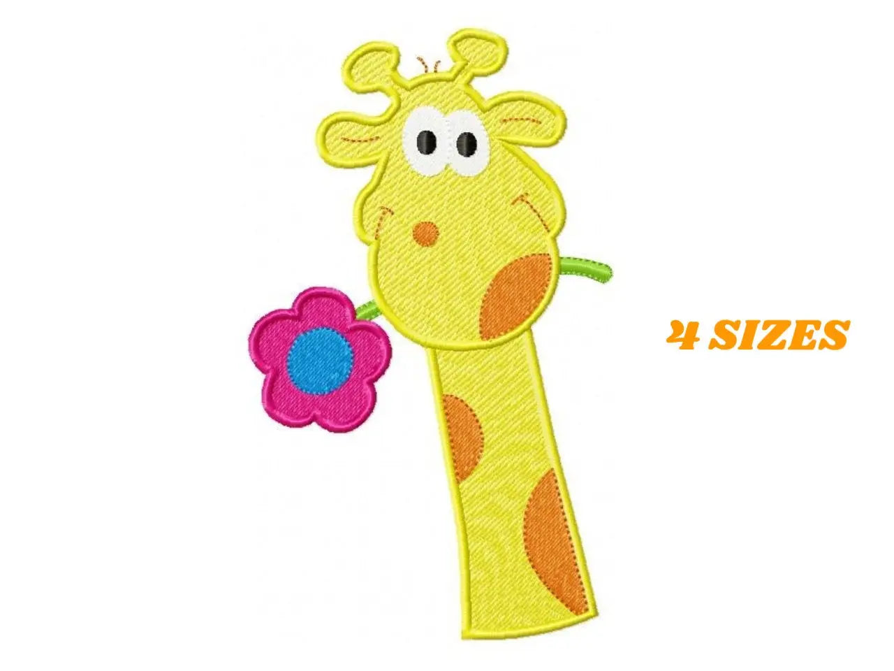 Giraffe embroidery design - Animal embroidery designs machine embroidery pattern - kid boy embroidery file - baby girl embroidery newborn Marcia Embroidery