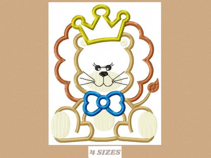 Lion embroidery designs - Safari embroidery design machine embroidery pattern - Animal embroidery file - lion applique design lion pattern