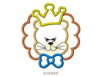 Lion embroidery designs - Lion King embroidery design machine embroidery pattern - Animal embroidery file - lion applique instant download Marcia Embroidery
