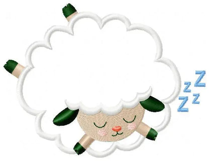 Sheep embroidery design - Lamb embroidery designs machine embroidery pattern - baby embroidery file newborn embroidery sheep applique design Marcia Embroidery
